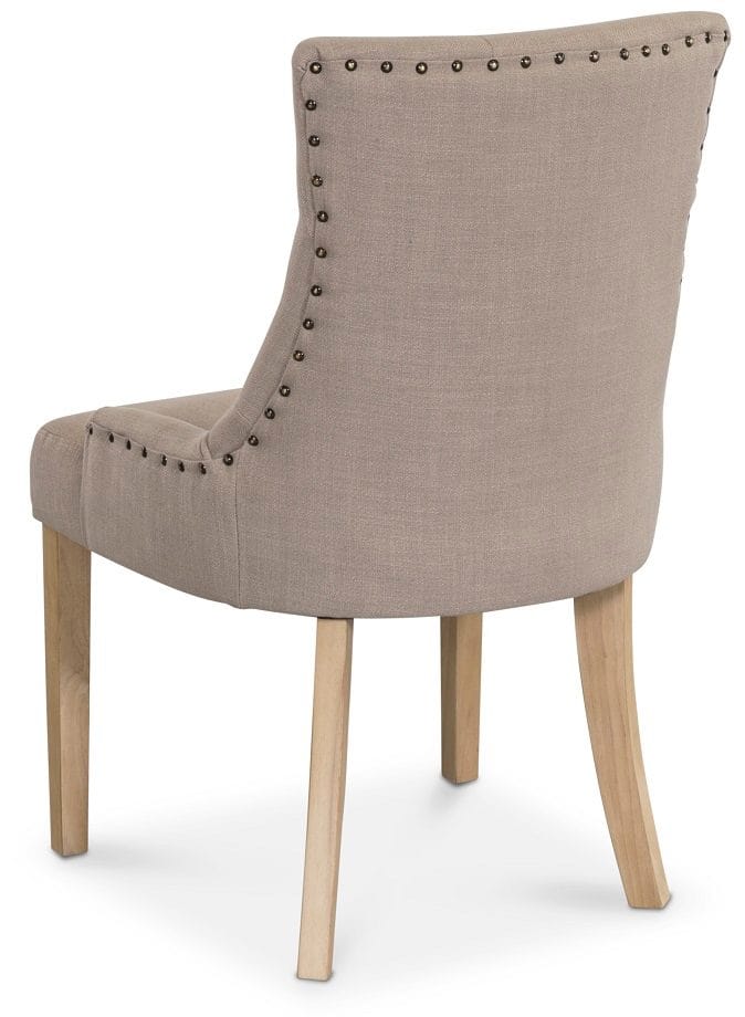 Matstol Tuva med Träben - Beige, antikbehandlade ben - Products - Möbler - Fåtölj & stolar - Matstol & köksstol