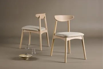 Matstol utan armstöd VIND Ven Dining Chair Whitewash - Products - Möbler - Fåtölj & stolar - Matstol & köksstol