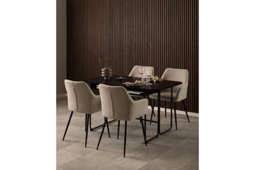 Nielsby Karmstol - Beige - Products - Möbler - Fåtölj & stolar - Karmstol