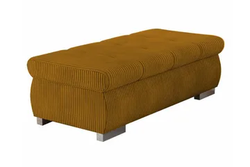 Cerys Fotpall 60 cm - Gul - Products - Möbler - Fåtölj & stolar - Pall & puff - Fotpallar