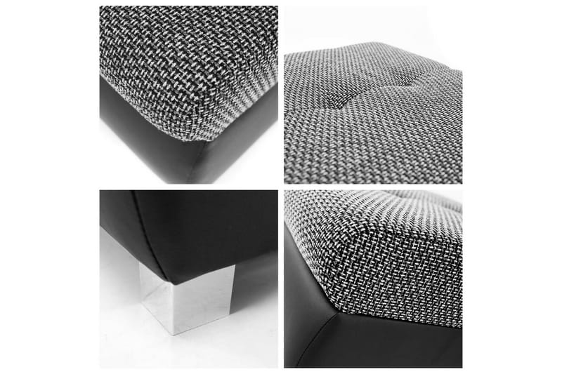 Cerys Fotpall 60 cm - Turkos - Products - Möbler - Fåtölj & stolar - Pall & puff - Fotpallar