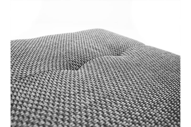 Cerys Fotpall 60 cm - Vit/Grå - Products - Möbler - Fåtölj & stolar - Pall & puff - Fotpallar