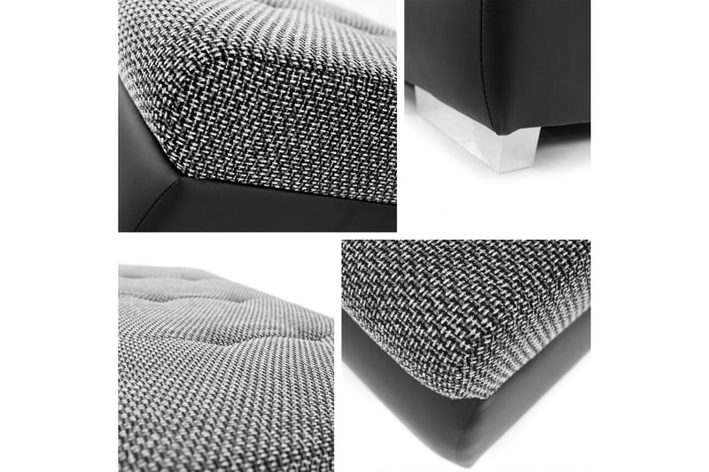 Cerys Sittpuff - Grå - Products - Möbler - Fåtölj & stolar - Pall & puff - Sittpuff