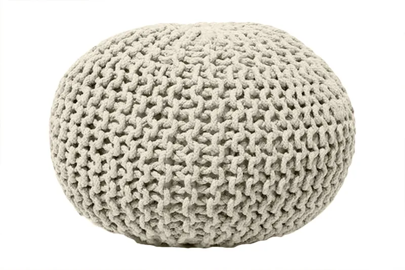 Conrad Ii Sittpuff 50 cm, Beige