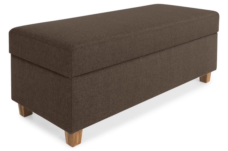 Crazy Fotpall med Förvaring 120x50 - Brun - Products - Möbler - Fåtölj & stolar - Pall & puff - Fotpallar