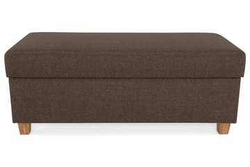 Crazy Fotpall med Förvaring 120x50 - Brun - Products - Möbler - Fåtölj & stolar - Pall & puff - Fotpallar