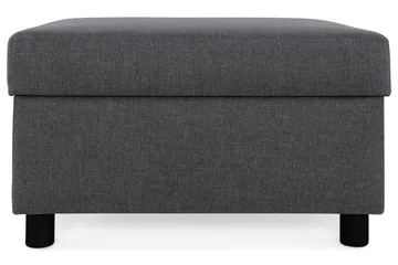 Crazy Fotpall med Förvaring 80x65 - Mörkgrå - Products - Möbler - Fåtölj & stolar - Pall & puff - Fotpallar