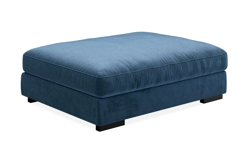 Dubai Fotpall Sammet, Blå