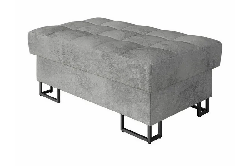 Kintore Fotpall 67 cm Ljusgrå