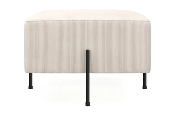 Menard Compact Sittpuff 60 cm Kvadratisk, Beige