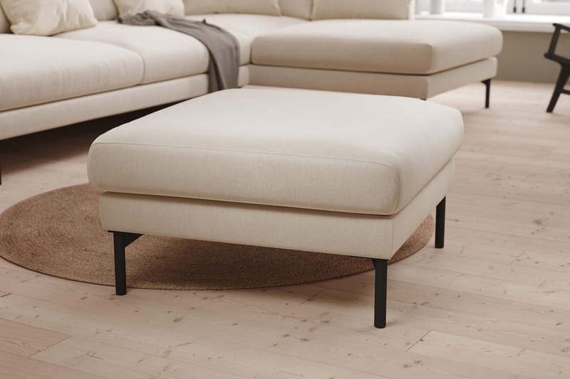 Menard Fotpall - Ljusbeige - Products - Möbler - Fåtölj & stolar - Pall & puff - Fotpallar