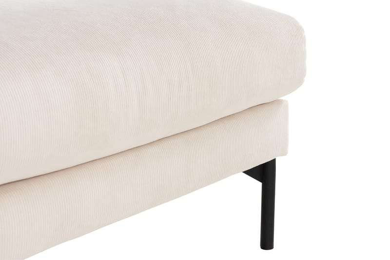 Menard Manchester Fotpall 87 cm Bred - Beige - Products - Möbler - Fåtölj & stolar - Pall & puff - Fotpallar