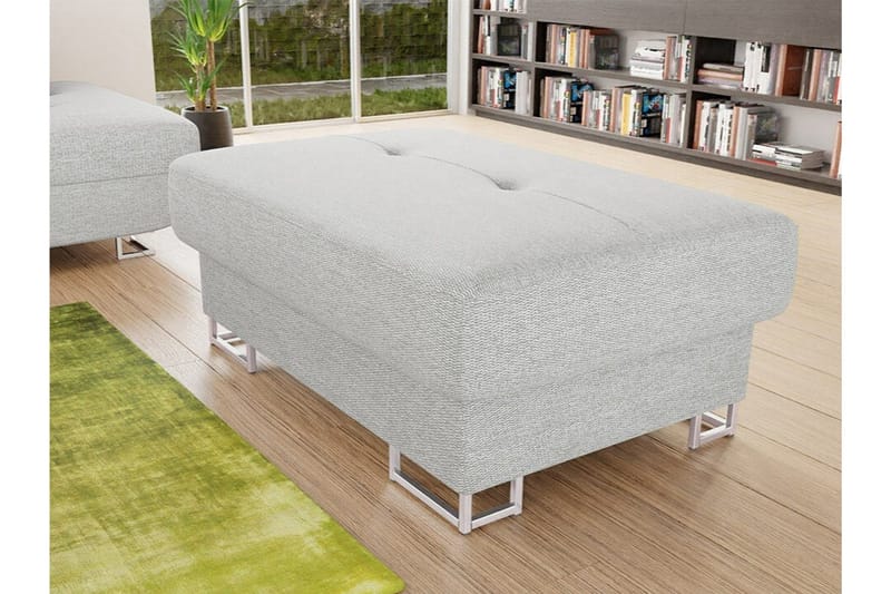 Reginia Fotpall 67 cm White - Products - Möbler - Fåtölj & stolar - Pall & puff - Fotpallar