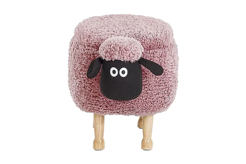 Sheep Sittpuff med Förvaring - Rosa - Products - Möbler - Fåtölj & stolar - Pall & puff - Sittpuff