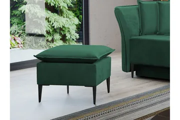 Staffin Fotpall 50 cm Dark green - Products - Möbler - Fåtölj & stolar - Pall & puff - Fotpallar