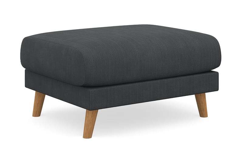 Trend Lyx Fotpall, Mörkgrå/Ek