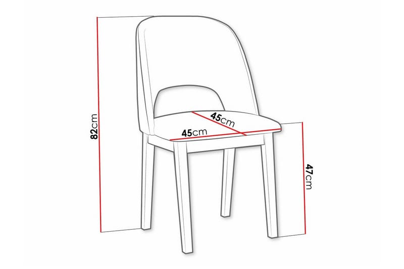 Patrickswell Matstol - Grön - Products - Möbler - Fåtölj & stolar - Matstol & köksstol