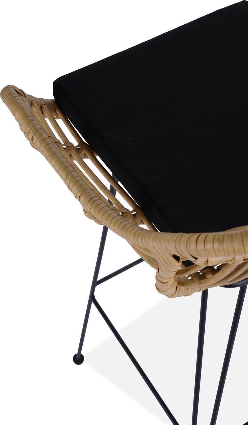 Pelican barstol 105 - Svart - Svart - Products - Möbler - Fåtölj & stolar - Barstol & barpall