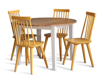 Pinnstol gul RAL1032 - Gul (RAL1032) - Products - Möbler - Fåtölj & stolar - Matstol & köksstol