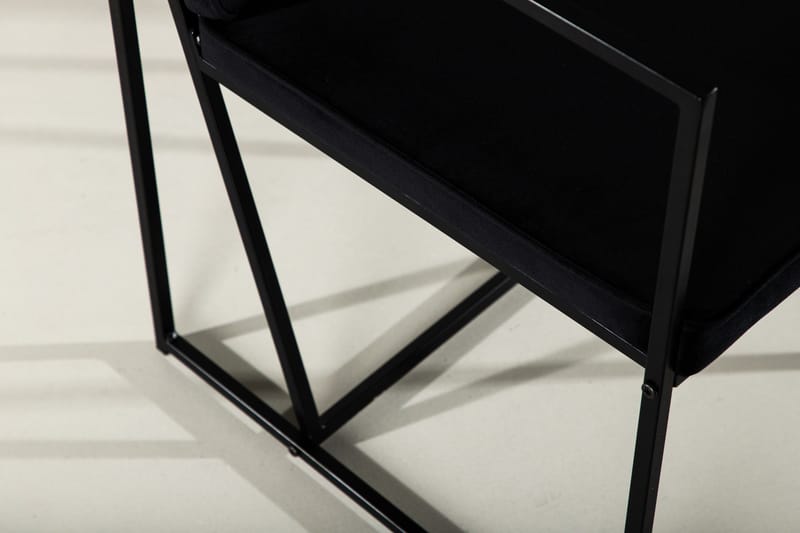 Richmond Matstol - Svart - Products - Möbler - Fåtölj & stolar - Matstol & köksstol