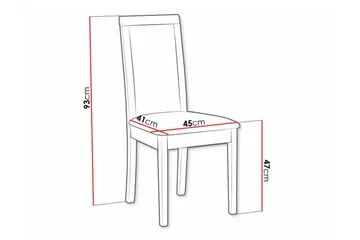 Rowden Matstol - Brun - Products - Möbler - Fåtölj & stolar - Matstol & köksstol