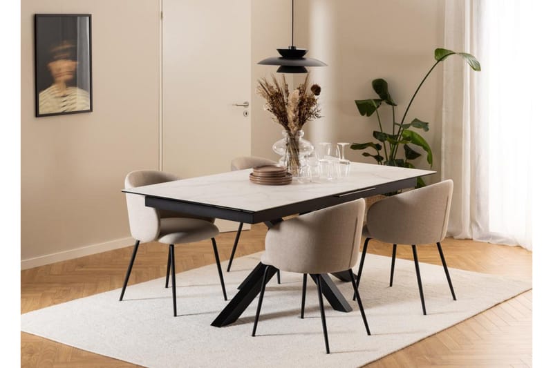 Sarad Karmstol - Beige - Products - Möbler - Fåtölj & stolar - Karmstol