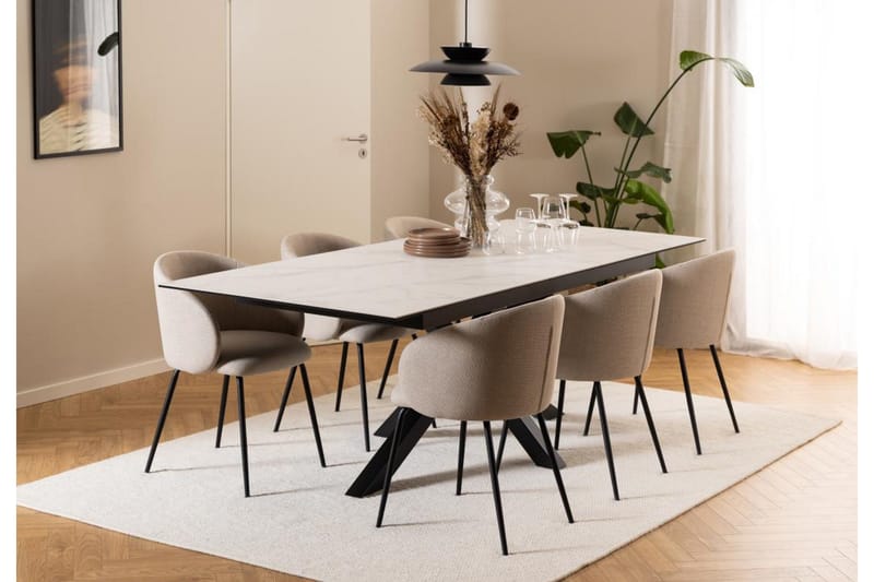 Sarad Karmstol - Beige - Products - Möbler - Fåtölj & stolar - Karmstol