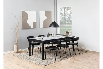 Sardo Karmstol - Svart - Products - Möbler - Fåtölj & stolar - Karmstol