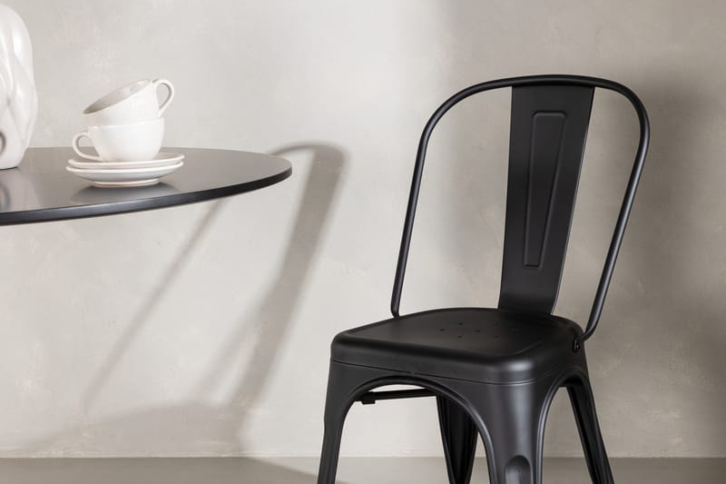Tempe Matstol - Svart - Products - Möbler - Fåtölj & stolar - Matstol & köksstol