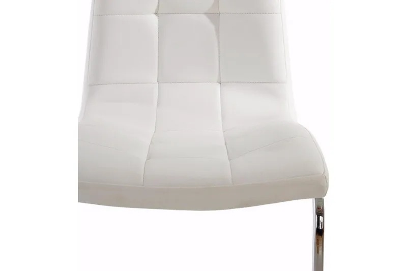 Tolna Spisestol Konstläder 2-pack - Vit - Products - Möbler - Fåtölj & stolar - Matstol & köksstol