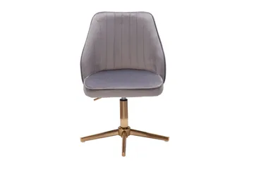 Willowdale Kontorsstol - Grå/Guld - Products - Möbler - Fåtölj & stolar - Kontorsstol & skrivbordsstol