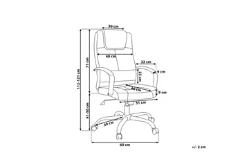 Winner Kontorsstol - Beige - Products - Möbler - Fåtölj & stolar - Kontorsstol & skrivbordsstol