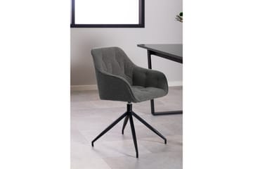 Zabinka Karmstol - Mörkgrå - Products - Möbler - Fåtölj & stolar - Karmstol