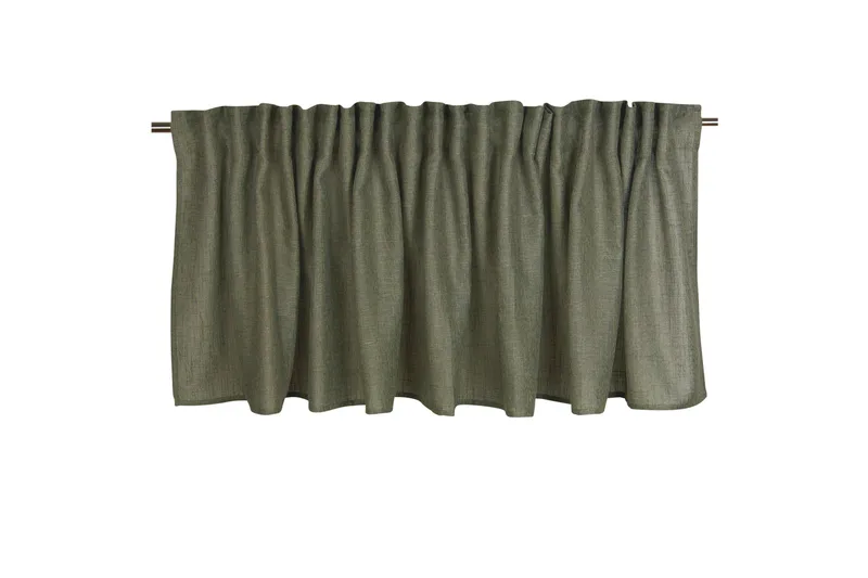 Brooklyn Gardinkappa 55 cm, Mörkgrön
