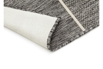 Madrid Square Flatvävd Matta 80x340 - Grå/Vit - Products - Textil & mattor - Matta - Flatvävd matta