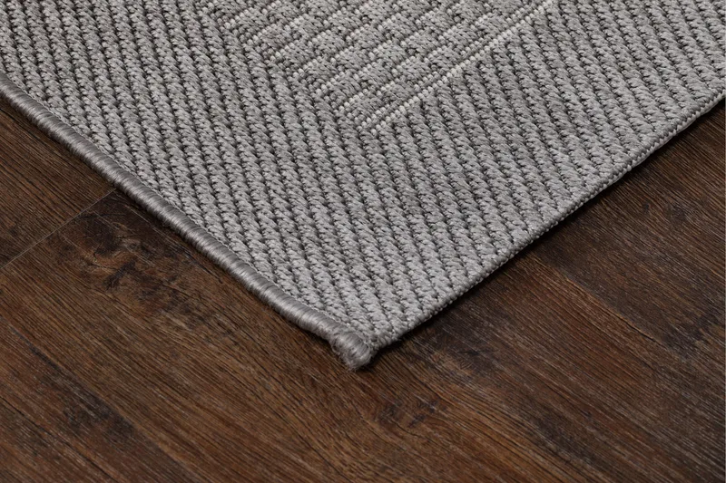 Miami Flatvävd Matta 160x230 cm - Grå - Products - Textil & mattor - Matta - Flatvävd matta