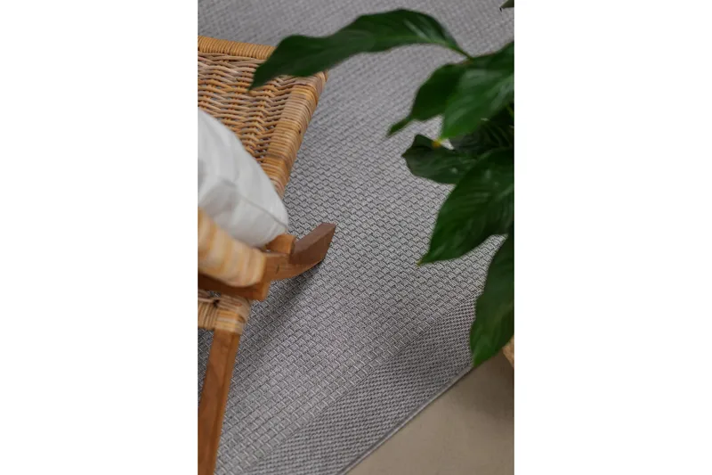 Miami Flatvävd Matta 160x230 cm - Grå - Products - Textil & mattor - Matta - Flatvävd matta