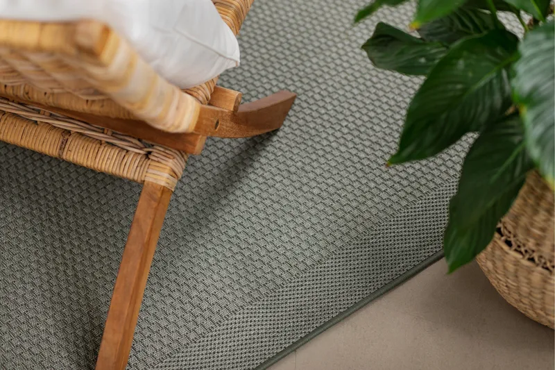 Miami Flatvävd Matta 240x340 cm - Grön - Products - Textil & mattor - Matta - Flatvävd matta