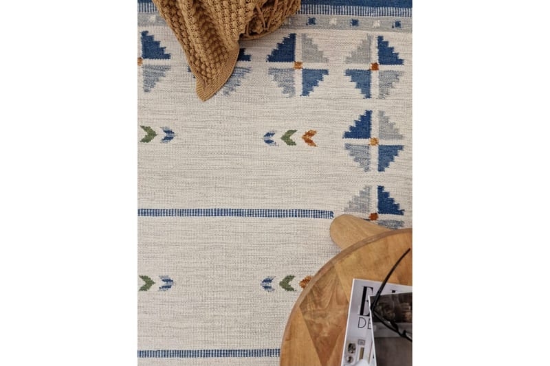 Avesta Ullmatta 160x230 cm Rektangulär - Blå - Products - Textil & mattor - Matta - Modern matta - Ullmatta