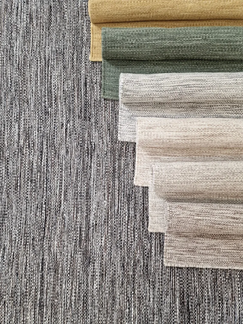 Birka Ullmatta Rund 200 - Silver - Products - Textil & mattor - Matta - Modern matta - Ullmatta