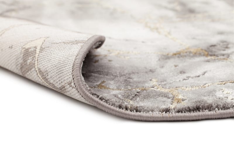 Craft Concrete Guld Rund 200 cm - Products - Textil & mattor - Matta - Modern matta - Wiltonmatta