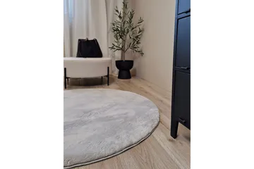 Dream Ryamatta Grå 200 cm Rund - Grå - Products - Textil & mattor - Matta - Modern matta - Ryamatta