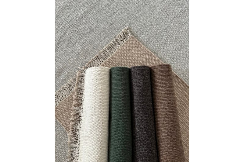 Eden Ullmatta 160x230 cm Rektangulär - Silver - Products - Textil & mattor - Matta - Modern matta - Ullmatta