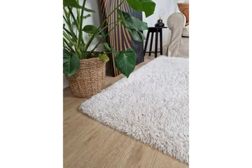 Floki Ryamatta 160x230 cm Rektangulär - Vit - Products - Textil & mattor - Matta - Modern matta - Ryamatta