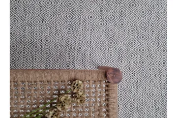 Gåsöga Ullmatta 240x340 cm Rektangulär - Grå - Products - Textil & mattor - Matta - Modern matta - Ullmatta