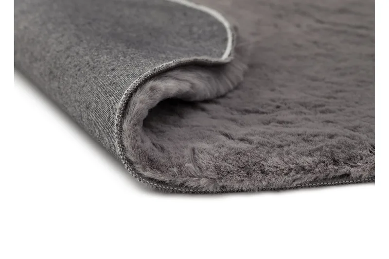 Heaven Ryamatta Antracit rund 120 - Antracit - Products - Textil & mattor - Matta - Modern matta - Ryamatta