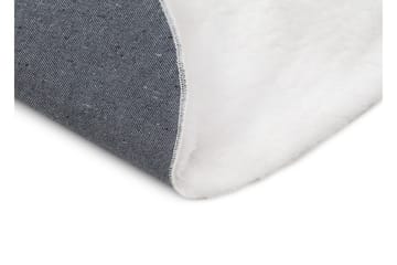 Heaven Ryamatta Vit rund 160 - Vit - Products - Textil & mattor - Matta - Modern matta - Ryamatta