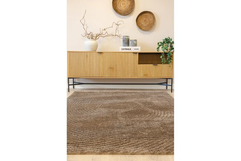 Maskinvävd Matta Genova Harmony - 200x290 cm, Mocca - Products - Textil & mattor - Matta - Modern matta - Wiltonmatta