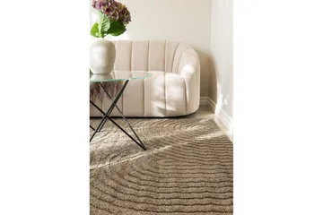 Maskinvävd Matta Genova Zen - 160x230 cm, Mocca - Products - Textil & mattor - Matta - Modern matta - Wiltonmatta