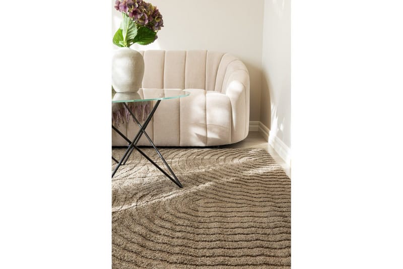 Maskinvävd Matta Genova Zen - 240x340 cm, Mocca - Products - Textil & mattor - Matta - Modern matta - Wiltonmatta